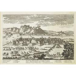Namur Ville Capitale du Comté de même nom. Elle a este prise par le Roy LOUIS le Grand le 29e Juin 1692.