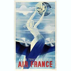 Air France dans tous les ciels.