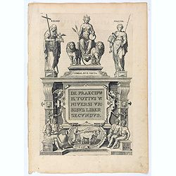 [Title page] De Praecipuis, Totius Universi Urbibus, Liber Secundus.