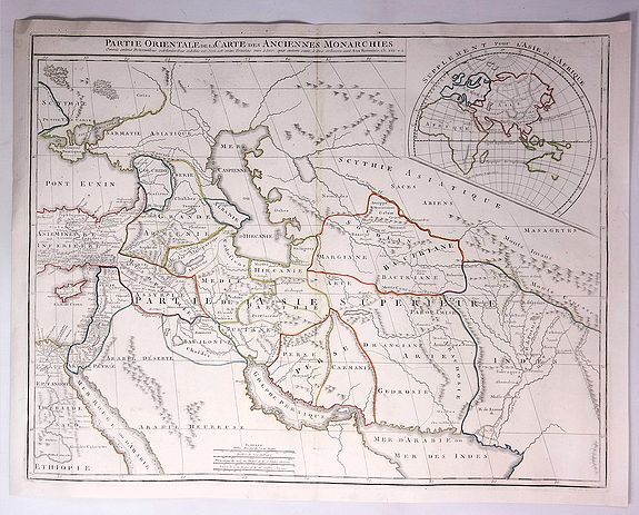 Vaugondy Delamarche Partie Orientale De La Carte Des - 