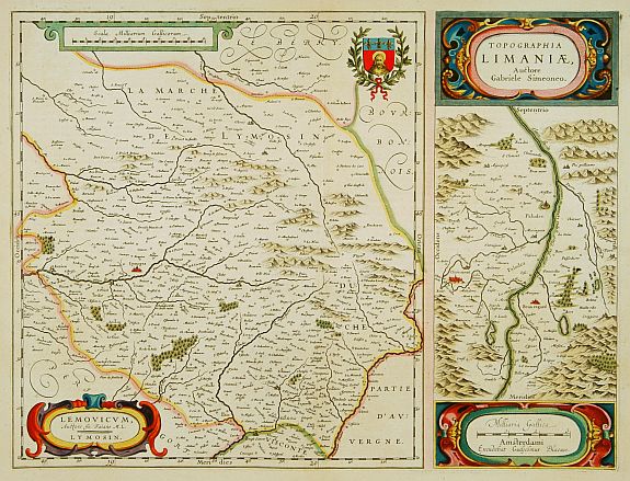 Lemouicum, Auctore Jo. Faiano M.L. - Lymosin / Topographia Limaniae ...