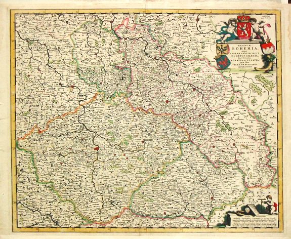 Regnum Bohemia, eique Annexae provinciae uit Ducatus Silesia ...