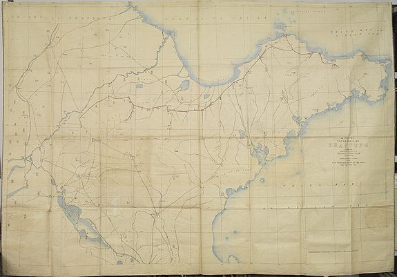 A map of the Province of Shantung compiled under the direction of ...