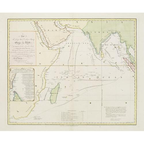 Old map image download for This chart .. tracks of ships in the different monsoons..