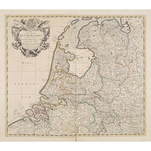 Old map image download for The Dutch Netherlands or the seven United Provinces. . .