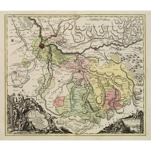 Old map image download for Pagi Basileensis qui pars est reipublicae Helvetiorum..