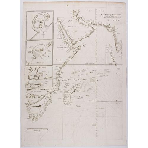 Old map image download for [East coast of Africa, Arabia and west coast of India.]