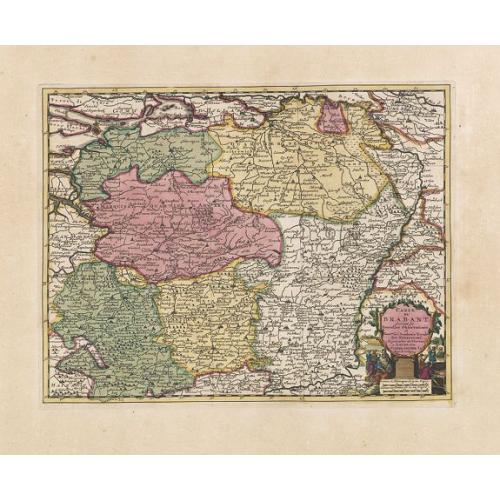 Old map image download for Carte du Brabant, suivant les Nouvelles Observations de Messrs de L'Academie Royale des Sciences etc. . .