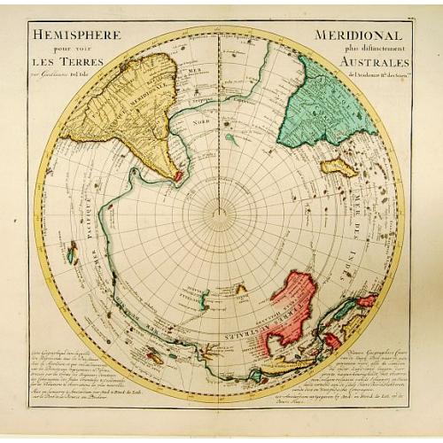 Old map image download for Hemisphere Meridional pour voir plus distinctement..