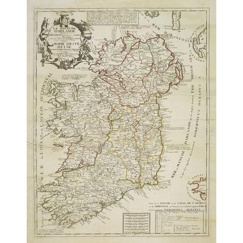 Old map image download for Le Royaume d'Irlande ...