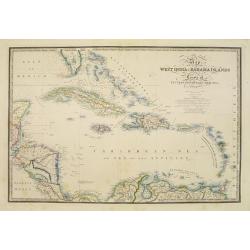 Map of the West India & Bahama Islands..