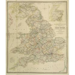 A Map of England, Wales & Scotland..