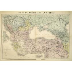 Carte du théatre de la guerre.