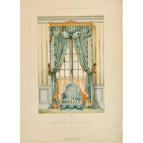 Old map image download for Fenètre de Salon Louis XVI. . .