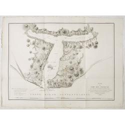 Image download for Plan du Port des Francais sur la Cote du Nord-Ouest de l'Amerique, par 58°37' de Latitude Nord et 139°50' de Longitude Occidentale, Decouverte le 2 Juillet 1786, par les Fregates Francaise la Boussole et l'Astrolabe.