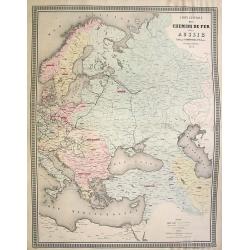 Carte generale des Chemins de fer de la Russie..