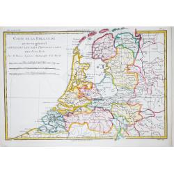 [ lot of 14 maps/views] Caerte vanden lande ende Graefschappe van Hollandt, Midtsgaders het landt van Utrecht, de deelen ende houcken van andere lande annex hollt gelege. 1589.