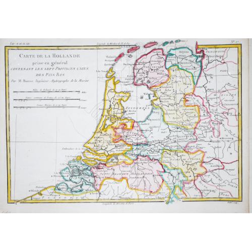 Old map image download for [ lot of 14 maps/views] Caerte vanden lande ende Graefschappe van Hollandt, Midtsgaders het landt van Utrecht, de deelen ende houcken van andere lande annex hollt gelege. 1589.