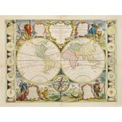 Mappe Monde Carte universelle de la Terre Dressée Sur les Re . . .