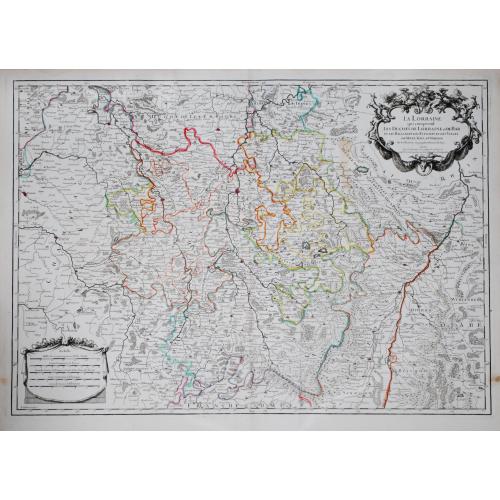 Old map image download for [Lot of 17 maps]   L' ISLE DE FRANCE Pariensis agri descriptio. Francois de la Hoeye fecit, Jean le Clerc excud.