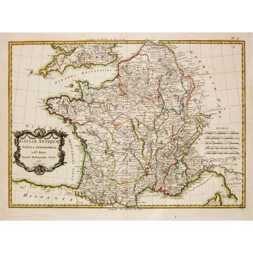 Old map image download for [Lot of 17 maps]   L' ISLE DE FRANCE Pariensis agri descriptio. Francois de la Hoeye fecit, Jean le Clerc excud.