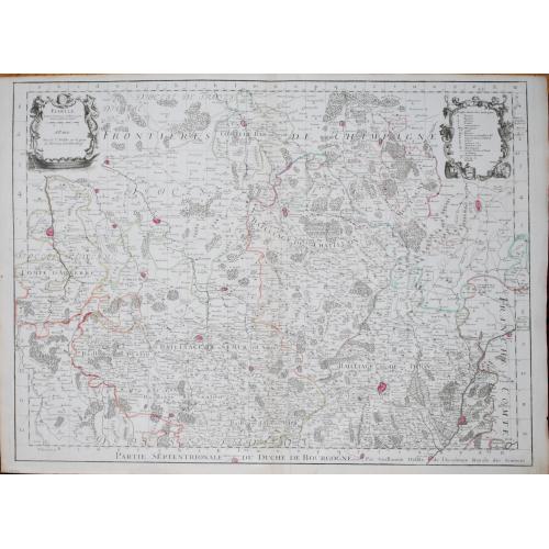 Old map image download for [Lot of 6 maps of southern France] Le Gouvernement General de Dauphine, Divise en Haut et Bas.