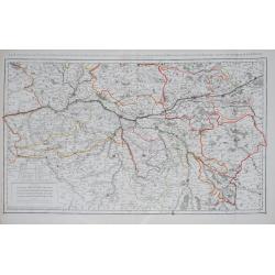 [Lot of 6 maps of southern France] Le Gouvernement General de Dauphine, Divise en Haut et Bas.