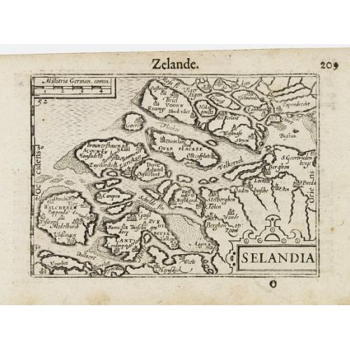 Old map image download for Selandia / Zelande.