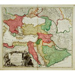 Imperium Turcicum in Europa, Asia et Africa.