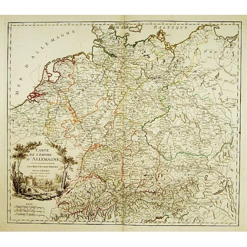 Old map image download for Partie Septentrionale du Cercle d'Autriche...