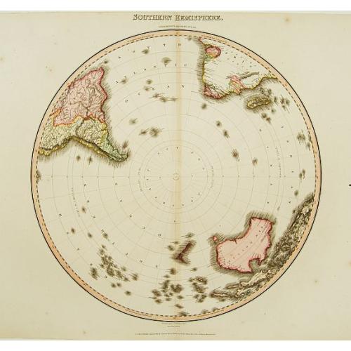 Old map image download for Southern Hemisphere.