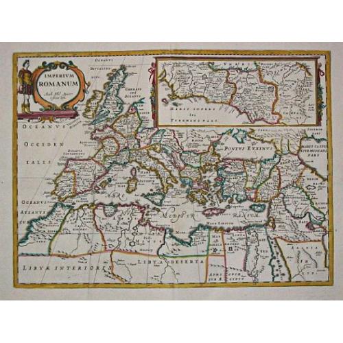 Old map image download for Imperium Romanum. Auth. Phil. Briet e Societ Iesu.