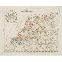 Image download for Carte des Provinces Unies Des Pays-Bas connüe sous le nom D'Hollande ..