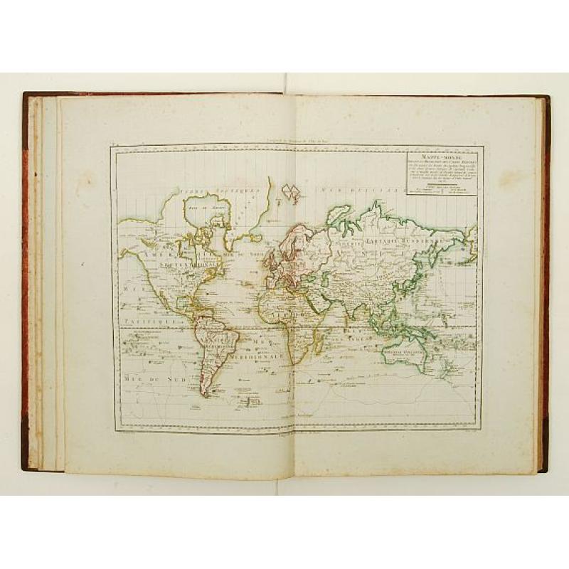 Atlas élémentaire de géographie physique et politique, ancienne et moderne,