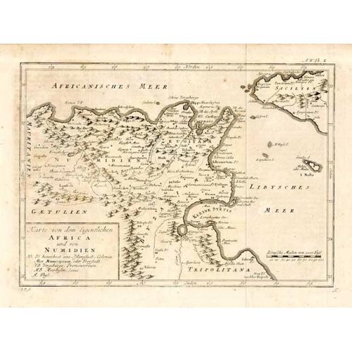 Old map image download for [Lot of 10 maps] In Notitiam Eclesiasticam Africae Tabula Geogrphica.