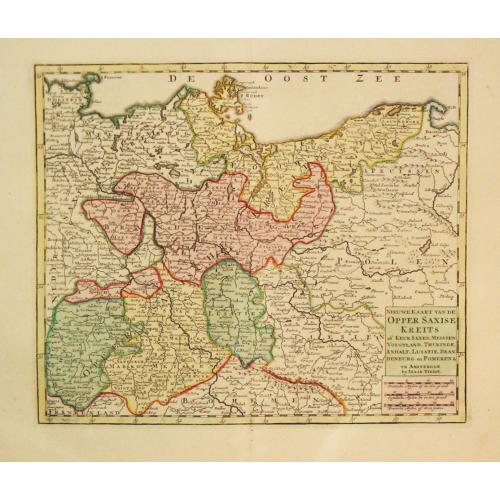 Old map image download for [ Lot of 11 maps of northern Germany]