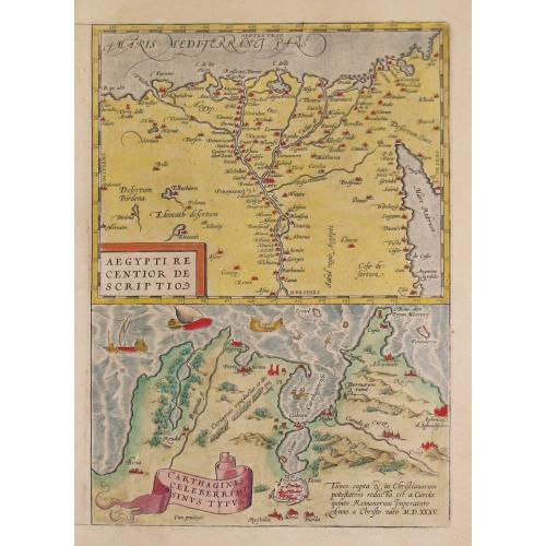 Old map image download for [Lot of 10 maps of the eastern part of the Mediterranean and Egypt]