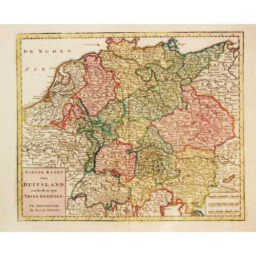 Old map image download for [Lot of 14 maps of Germany] Nova Totius Germaniae Descriptio.