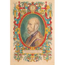 [Lot of 4 portraits, including Abraham Ortelius]