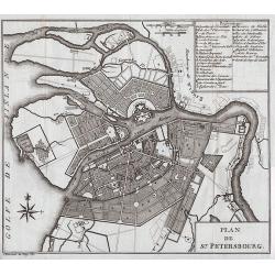 Plan de St. Petersbourg