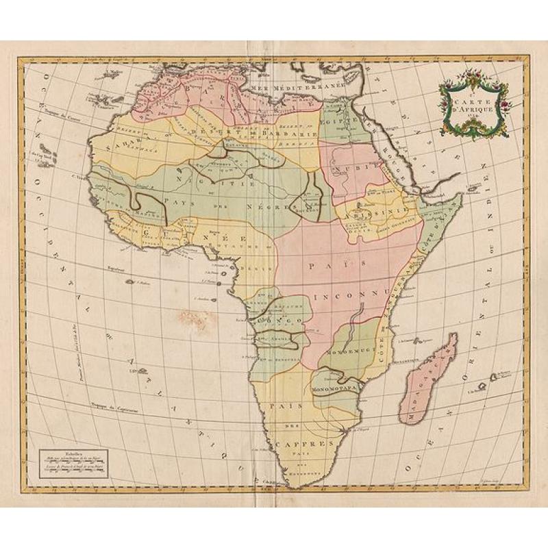 2e. Carte D'Afrique.