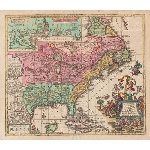 Old map image download for Accurata delineatio celeberrimae Regionis Ludovicianae ...