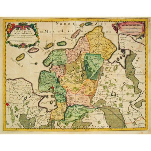 Old map image download for [ Lot of 11 maps of northern Germany]