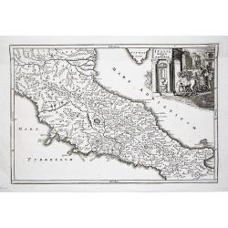 [Lot of 6 maps of Italy]