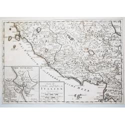 [Lot of 10 maps / views of ltaly. ] Patrimonio dis Pietro,Sabina et Ducato di Castro Sabina et Ducato di Castro