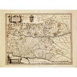 [Lot of 6 maps of southern France] Le Gouvernement General de Dauphine, Divise en Haut et Bas.