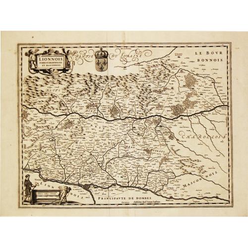 Old map image download for [Lot of 6 maps of southern France] Le Gouvernement General de Dauphine, Divise en Haut et Bas.