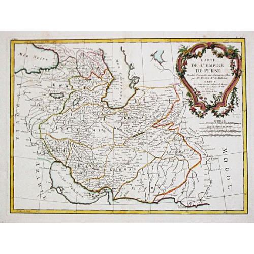 Old map image download for Carte de l\' Empire de Perse.