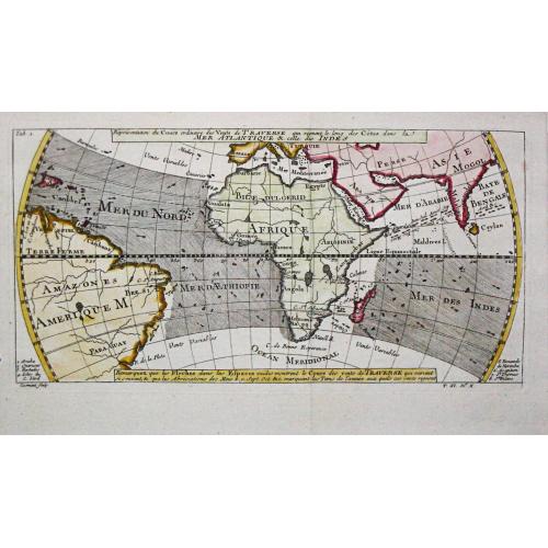 Old map image download for [ Lot of 6 world and thematic maps ] Climats d'Heures et de Mois.