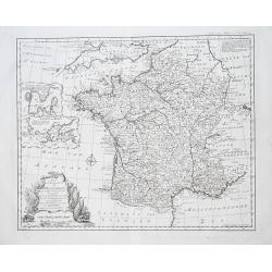 [Lot of 17 maps]   L' ISLE DE FRANCE Pariensis agri descriptio. Francois de la Hoeye fecit, Jean le Clerc excud.